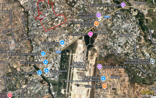 6-ANTALYA KEPEZ MENDERES MAH. TAKASLI TARLA